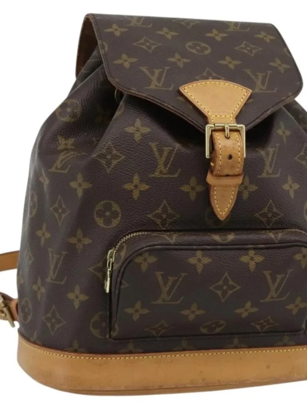 LOUIS VUITTON Monogram Montsouris MM Backpack M51136 LV Auth 188709